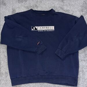 Vintage Jansport Campbell School of Pharmacy Camels fleece sweatshirt L retro